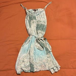 Spaghetti strap mini dress